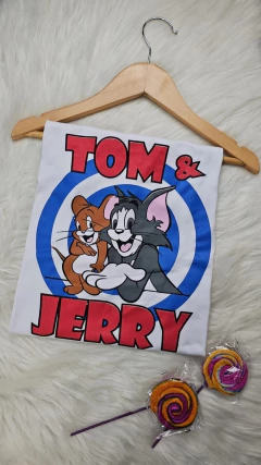 Tom e Jerry t-shirt infantil 10 anos - Marrent@