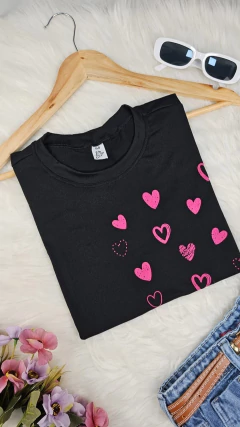 Corações T-shirt - Marrent@