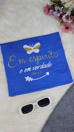 Em Espírito e em Verdade T-shirt na internet
