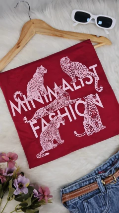 Minimalist Fashion Print T-shirt - Marrent@