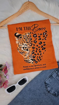 Onça 3D Boss T-shirt na internet