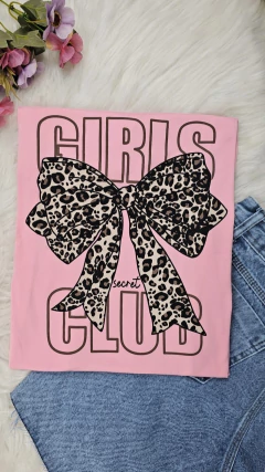 Laço Girls Secret Club T-shirt - Marrent@
