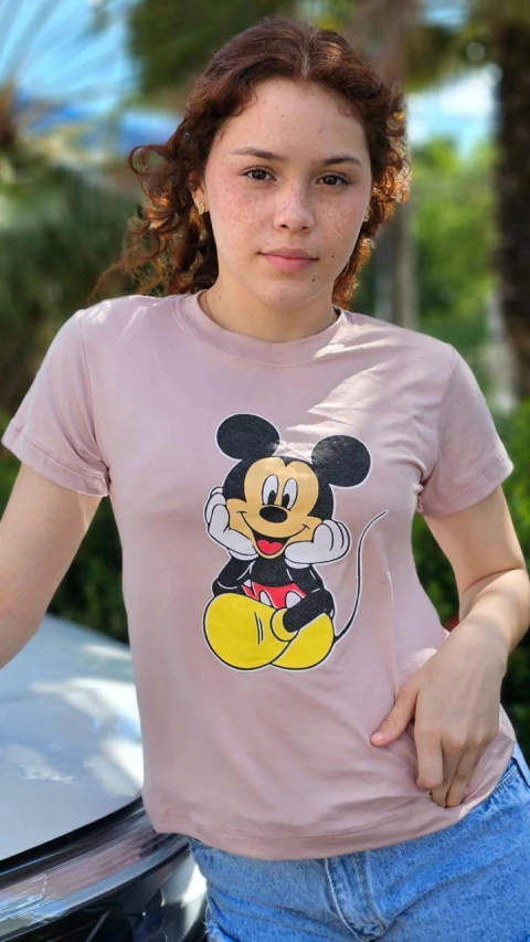 Mickey Nude T-shirt