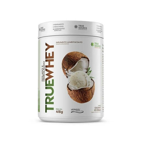 Whey Coconut Ice Cream Pote 418 g. - True Source