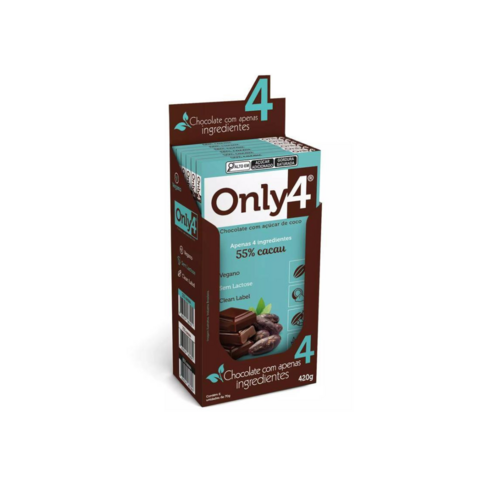 Only 55% Puro - Display 6x70g. - Genevy