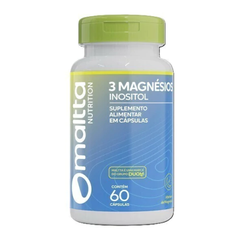 3 Magnesios Inositol 60 caps. - Maltta - comprar online