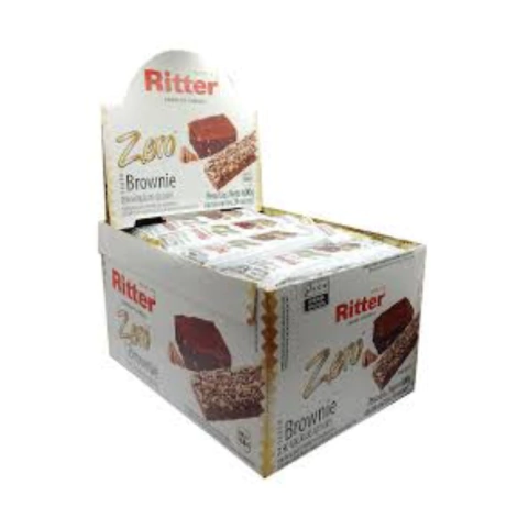 Barra Cereais ZERO Brownie Display 24x25g - Ritter