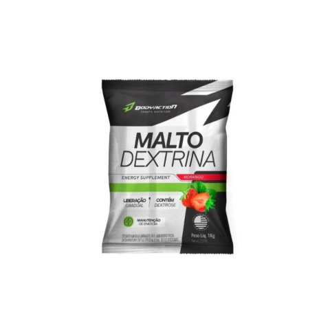 Maltodextrina Morango Silvestre 1 kg. - BodyAction