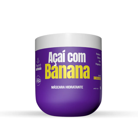 Máscara Açaí Com Banana 500g - Thyrre Cosmetics - buy online