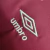Camisa West Ham I 23/24 - Torcedor Umbro Masculina - Vinho com detalhes em azul e branco - loja online