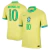 Camisa Seleção Brasileira I 24/25 - Torcedor Nike Masculina - Amarela com detalhes em verde