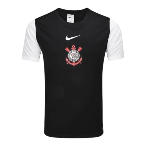 Camisa Corinthians II 25/26 - Torcedor Nike Masculina - Preta e branca