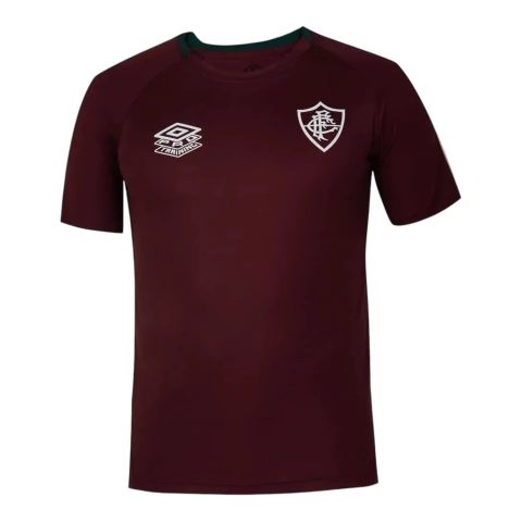 Camisa Fluminense Treino 25/26 - Torcedor Umbro Masculina - Vermelha