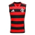 Camisa Regata Flamengo I 25/26 - Torcedor Adidas Masculina - Preta e vermelha