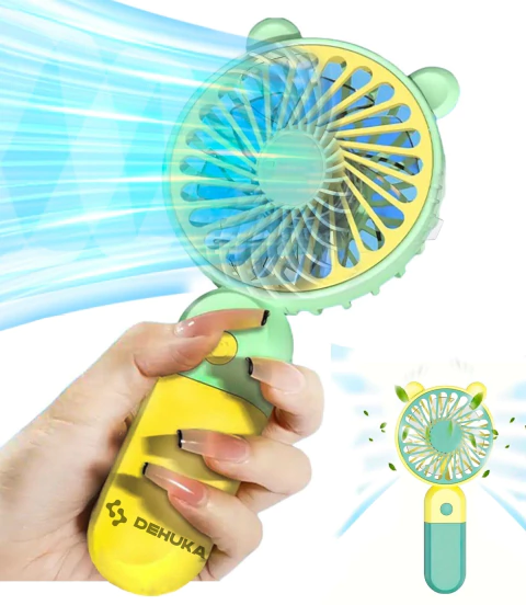 Ventilador Inalámbrico Portátil Carga Usb Potente Motor Dehuka - comprar online