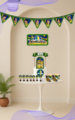 Kit Festa Copa BTS - loja online