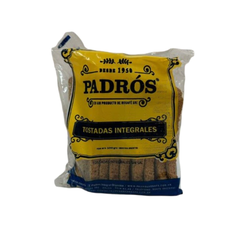 Tostadas Padros 100% integrales 200gr - comprar online