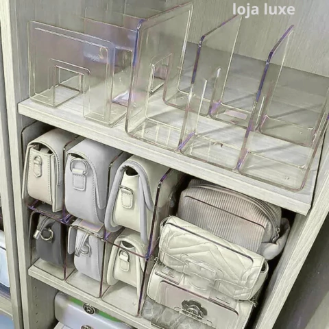 Organizador de bolsas em acrílico - comprar online