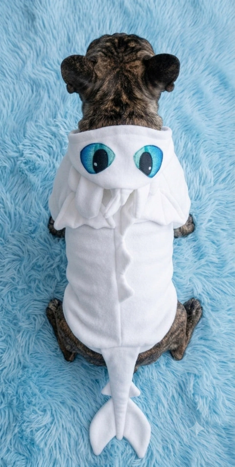 Buzo Dragón Furia Luminosa Disfraz Ropa Perro Cosplay