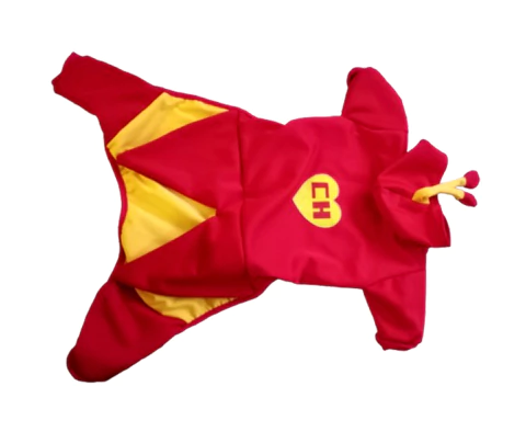 Kigurumi Enterito Chapulin Colorado Disfraz Ropa Perro Cosplay - comprar online
