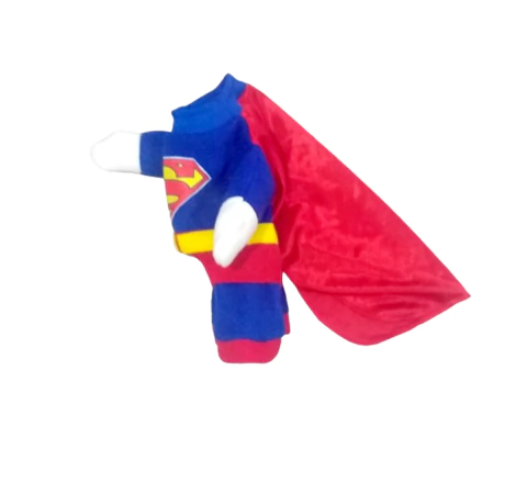 Trajecito Gracioso Superman Ropa Perro Mascota Disfraz cosplay Eventos - comprar online