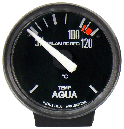 TELETERMOMETRO 40mm TEMPERATURA DE AGUA 12V 50-120º ELECTRICO CLASICC