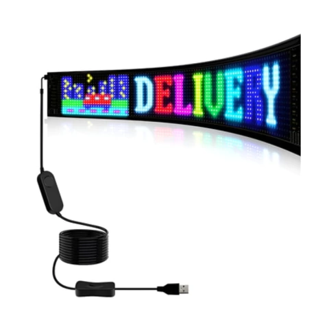 PAINEL LED RGB FLEXÍVEL OUTDOOR 133X19,2CM 12V | VLX-0750 - comprar online