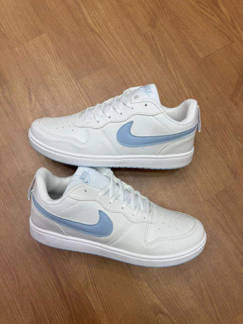 Nike Court Borough Low 2 - Branco - azul - comprar online
