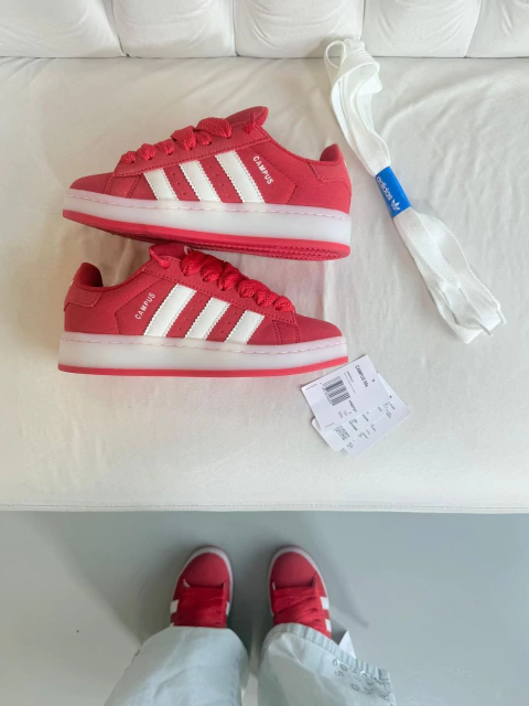ADIDAS CAMPUS - VERMELHO