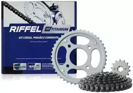 KIT TRANSMISSAO TWISTER 250 16-24 REFFEL TITANIUM
