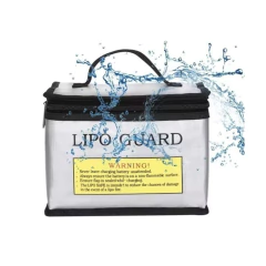 Lipo Lithiun Lítio Bag - Bolsa De Armazenamento De Baterias Resistente a chamas e agua na internet