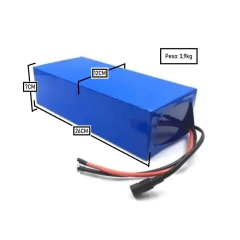 Pack bateria Bicicleta elétrica scooter patinete 48V 15A Com carregador