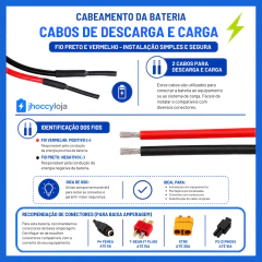 Bateria de Lítio 12V 5Ah Com BMS - Jhoccyloja
