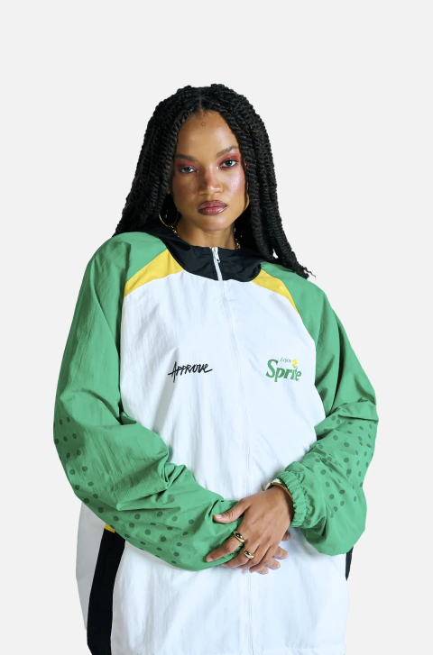Corta Vento Tradicional Approve X Sprite Branco+vermelho