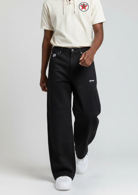 Calça Baggy Approve X Texaco Preto - comprar online