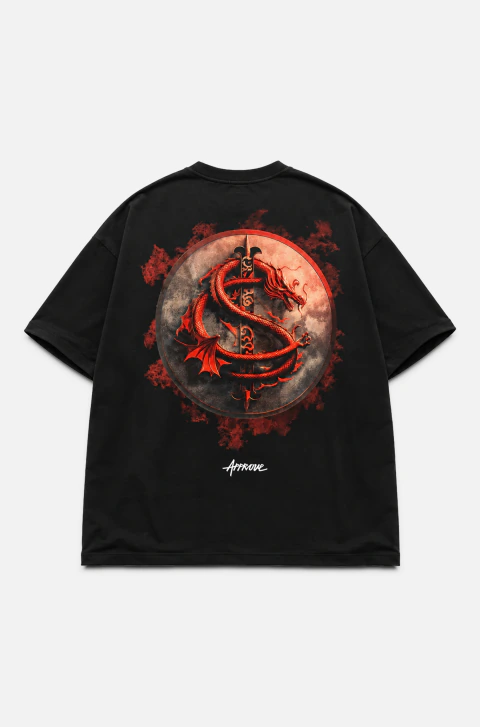 Camiseta Huge Approve X Inter II Brasão Preto