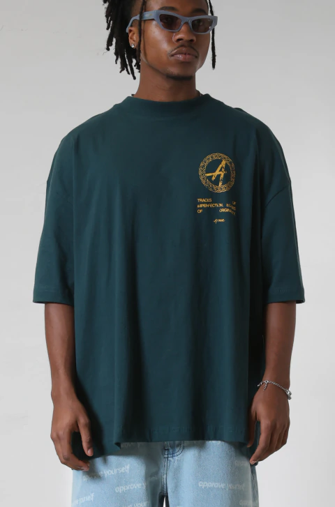 Camiseta Huge Approve Garden Paradise Verde