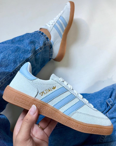 Spezial Couro Azul Claro / Azul - comprar online