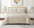 Cubrecamas Quilts King Size La Bastilla Línea Neo Navy con fundas de almohadas - tienda online
