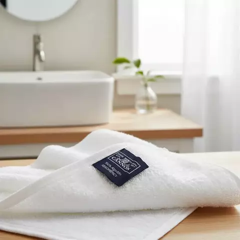 Toalla Cannon Blanca 420 Gr Hotel Peluquería 45x85cm Premium