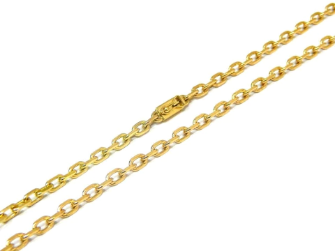 Corrente Cartier Maciça Em Ouro 18k 70cm 4,10mm