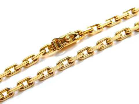 Corrente Masculina Cartier Maciça 70cm 4,40mm