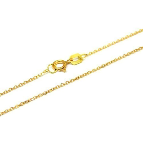 Corrente Cartier Maciça Masculino 60cm Em Ouro 18k