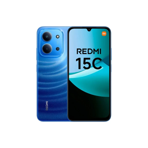 CELULAR XIAOMI REDMI 15C 256GB 8GB CÁMARA 50MPX BLUE