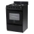 Cocina a Gas 56CM 4H Escorial Master Style Negro