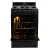 Cocina a Gas 56CM 4H Escorial Master Style Negro en internet