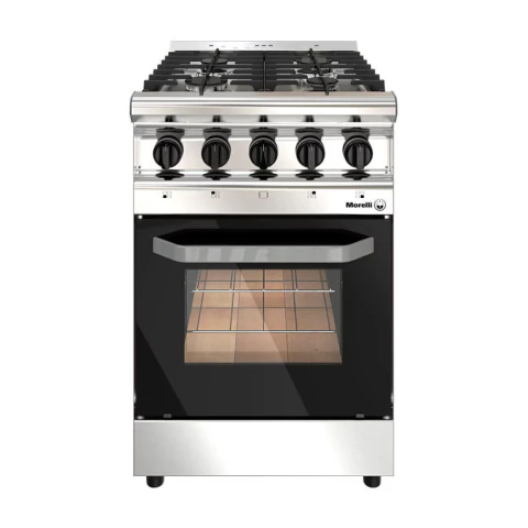 Cocina a Gas 55cm 4H Morelli Capri 550 Inox