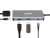 DOCKING USB C 3.1 A HDMI, VGA, RED, HUB USB, AUDIO, PD, LECTOR TARJETAS NSUCD3