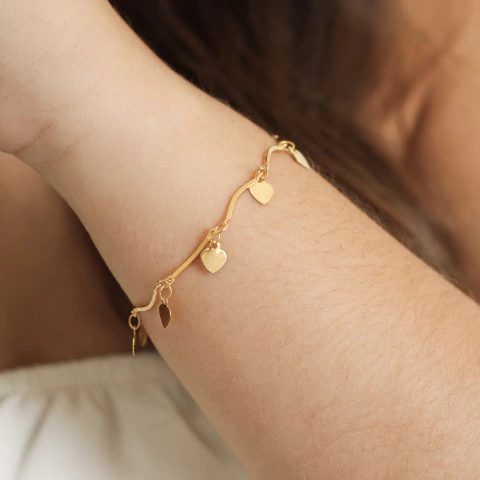 Pulseira Elora Dourada - comprar online