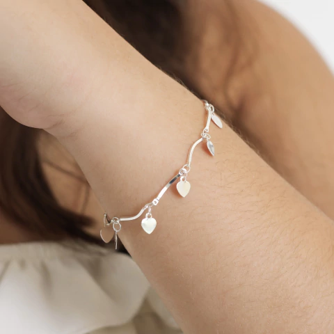 Pulseira Elora Prateado - comprar online